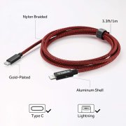 100cm lang USB C auf Lightning Kabel f&uuml;r 4,49&euro; statt 14,99&euro;