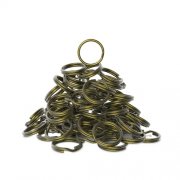 100er Pack Edelstahl Schl&uuml;sselringe f&uuml;r nur 8,49&euro;
