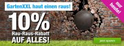 Garten XXL 10% Rabatt mit Gutschein ohne MBW