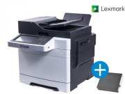 Preisknaller! Lexmark CX510de Multifunktions-Farblaserdrucker + WLAN-Druckserver