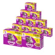 Whiskas Katzenfutter 108x100g + 36 gratis bei eBay f&uuml;r 26,99&euro; anstatt 53,88&euro;