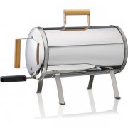 Heute grillen wir mal elektrisch mit der Melissa Tisch-Smoker-R&auml;uchertonne