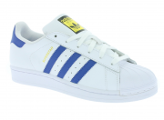 adidas Originals Superstar Foundation J Kinder Sneaker Wei&szlig;