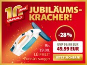 Leifheit Fenstersauger bei Hagebaumarkt f&uuml;r 49,99&euro; anstatt 69,99&euro;