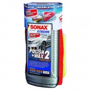 Da freut sich das Auto! Sonax Xtreme Polish & Wax inkl. Schwamm u. Mikrofasertuch