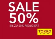Takko gibt es 50% auf reduzierte Sachen 