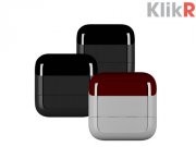 3er Pack KlickR IR- Fernbedienungen mit App
