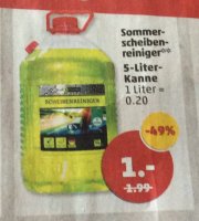 Sommer Scheibenreiniger 