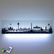 LED - Dekobild Berlin Skyline bei Lampenwelt f&uuml;r 39,90&euro; anstatt 84,90&euro;