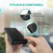 Powerbank RAVPower 26800mAh Externer Akku 5,5A Ausgang