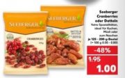 Seeberger Cranberries (125 gr) oder Datteln (200 gr)