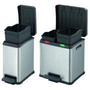 Hailo S-box Tretabfalleimer aus Edelstahl f&uuml;r nur 35 Euro