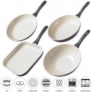 Style'n Cook Pfanne Grillpfanne Wok Alu geschmiedet Induktion ceramic spirit f&uuml;r 19,99