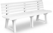 zeitlose Orchidea Kunststoff Gartenbank 3-Sitzer f&uuml;r 34,95&euro;