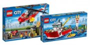 Bis zu 50% auf Lego + 10% Gutschein &ndash; z.B. Feuerwehrschiff + L&ouml;scheinheit f&uuml;r 53,99&euro;