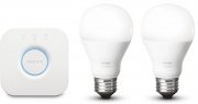 Philips Hue White E27 LED Lampe Starter Set inkl. Bridge
