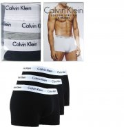 Calvin Klein Boxershorts Unterw&auml;sche 3er Pack Schwarz,Weiss,Grau S-XL
