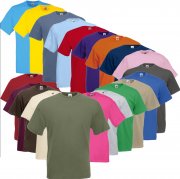 FRUIT OF THE LOOM T-Shirt Valueweight kurzarm S M L XL XXL 3XL 4XL 5XL