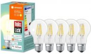 10er-Pack LEDVANCE E27 LED Lampen mit Bluetooth warmweiss