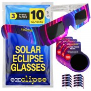 10er-Pack Sonnenfinsternisbrillen inkl. Handyfilter f&uuml;r nur 10,79&euro;