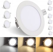 10er Pack SWANEW LED Einbaustrahler ultra Flach