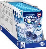 10er Pack WC FRISCH Kraft Aktiv Blausp&uuml;ler Chlor WC Reiniger