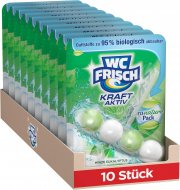 10er Pack WC-Frisch Kraft Aktiv Pro Nature Minze und Eukalyptus WC-Reiniger