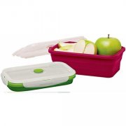 10er Set Silikon Frischhaltedosen, Silikon Faltbare Lunch Bento Box