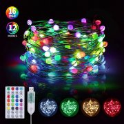 10M 100 LED Bunt Lichterkette mit USB