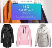 11% Extra-Rabatt auf alle Bekleidungsartikel f&uuml;r Damen und Herren + gratis Versand im Mirapodo Shop