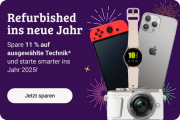 11% Rabatt auf ausgew&auml;hlte Technik bei reBuy