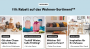 11% Rabatt auf das Wohnsortiment bei Thalia
