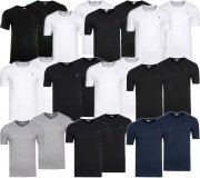 2er Pack U.S. POLO ASSN Rundhals & V-Neck Shirt Herren T-Shirt