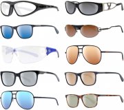 HARLEY-DAVIDSON Brille Sonnenbrille Vintage-Sonnenbrille