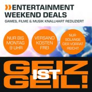 Saturn Entertainment Weekend Deals, z.B. 3 f&uuml;r 30 Euro oder 5 Kaufen und 4 Zahlen