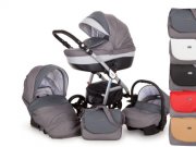 Lux4Kids Kinderwagen Set Buggy Babywanne Babyschale Sportsitz Wickeltasche 559,00 statt 899,00