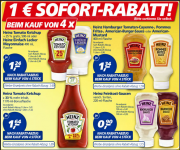 4x Heinz Tomato Ketchup bei Real