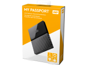 WD My Passport&trade;, 1 TB, Schwarz, Externe Festplatte, 2.5 Zoll