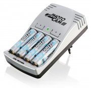 ANSMANN Photo Cam III Steckerladeger&auml;t inkl. 4x Mignon AA maxE 2100mAh