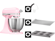 Die KitchenAid Mini in Guave Glaze Rosa mit 3 Extras f&uuml;r nur 385 &euro; bei Media Markt!!!