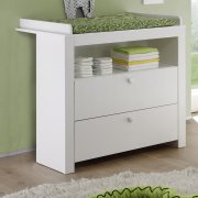 Wickelkommode wei&szlig; Kommode Wickeltisch Babyzimmer