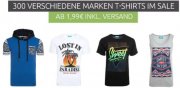 Herren T-Shirt Sale mit Adidas, Jack & Jones, Puma uvm. ab 1,99 &euro;