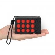 Geega Wasserfester Bluetooth Lautsprecher Tragbarer Speaker mit eingebautem Mikrofon