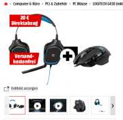 LOGITECH G430 (inkl. G502 Gaming-Maus) Gaming Headset