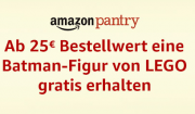 Jetzt bei Amazon Pantry gratis Lego Batman-Figur ab einem Bestellwert von 25 Euro sichern!