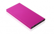 Bei Groupon die Ultraslim Edelstahl-Powerbank in pink mit 12.000 mAh f&uuml;r nur 16,90 Euro!