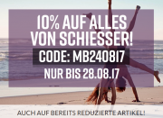 10% Rabatt auf alles von Schiesser bei mybodywear!