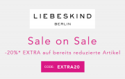 Liebeskind Berlin, gro&szlig;er SALE mit bis zu 50% Rabatt + 20% Extra-Rabatt!!!!