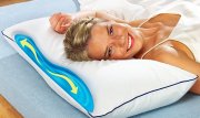 VITALmaxx Wasserkissen: 80x40cm Kopfkissen f&uuml;r29,98