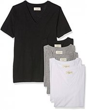 Mick Morrison Herren T-Shirt mit V-Ausschnitt 6er Pack